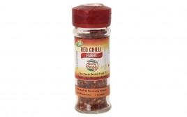 Aum Fresh Red Chilli Flakes   Bottle  25 grams